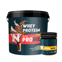 Nutrich Prorich Whey Protein 3500 Gr + Nutrich Glutarich 200 Gr