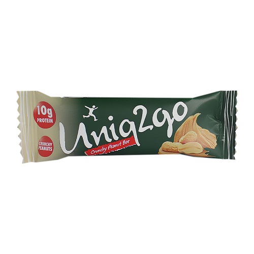 Uniq2go Crunchy Peanut Bar 40 Gr