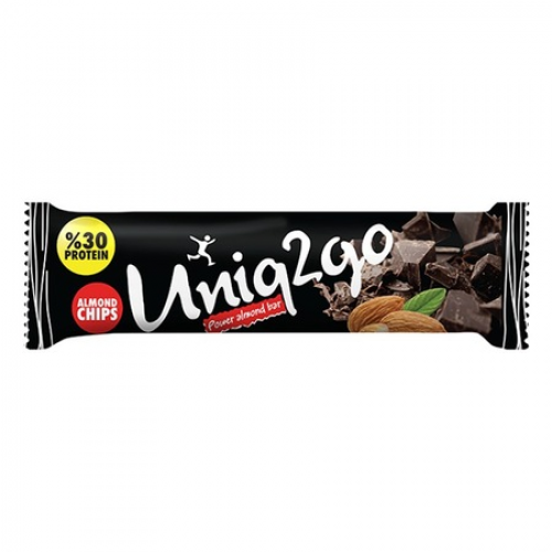 Uniq2go Power Almond Bar 38 Gr