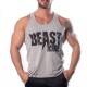 Beast Mode Tank Top Atlet Gri