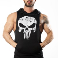 3 x Punisher Kapüşonlu Tank Top