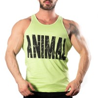 Animal Tank Top Atlet Sarı