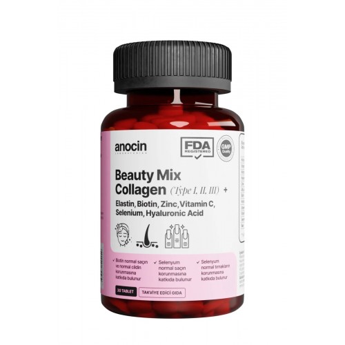 Anocin Beauty Mix Collagen Tip 1 - 2 - 3