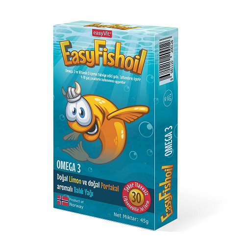 EasyVit Easy Fish Oil Omega 3 30 Jel Tablet