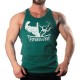 Fitness Gym Tank Top Atlet Yeşil