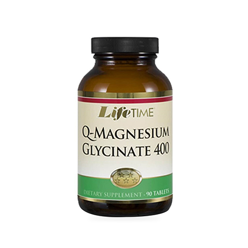 Lifetime Magnesium Glycinate 400 Mg 90 Tablet