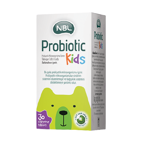 NBL Probiotic Kids 30 Çiğneme Tablet