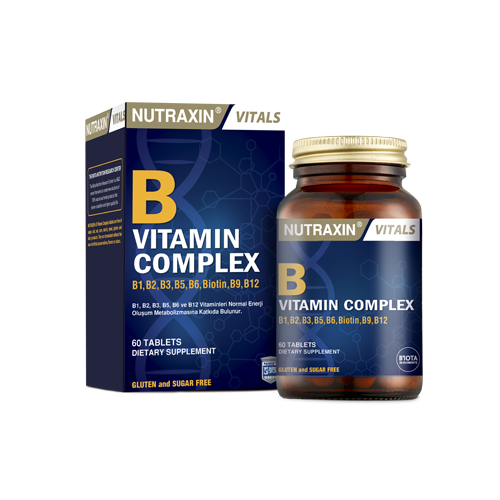 Nutraxin Vitamin B Complex 60 Tablet