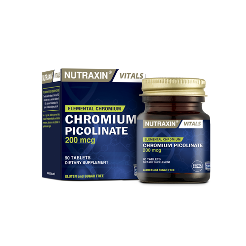 Nutraxin Chromium Picolinate 200 mcg 90 Tablet