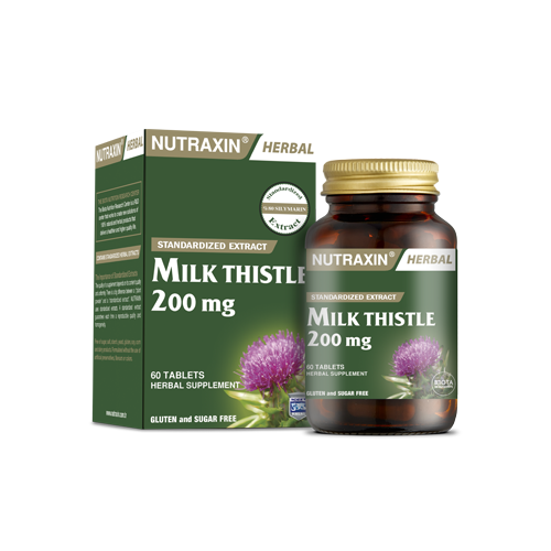 Nutraxin Milk Thistle 200 mg 60 tablet