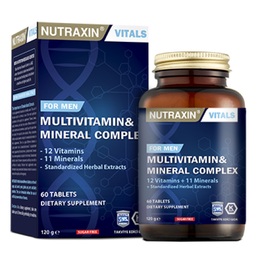 Nutraxin Multivitamin & Mineral Complex For Men 60 Tablet