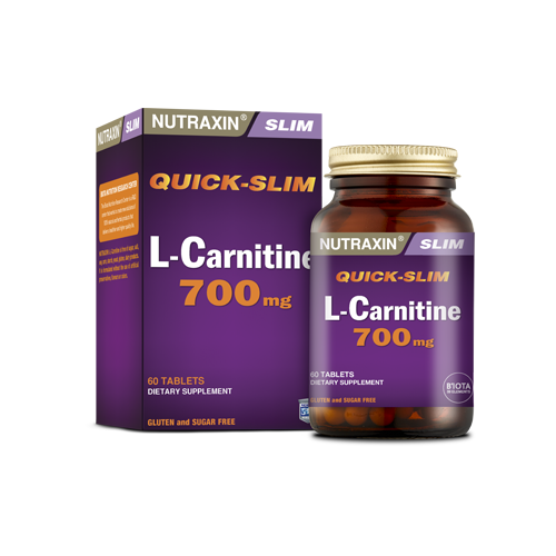 Nutraxin Quick Slim L-Carnitine 700 Mg 60 Tablet