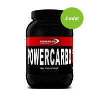 3 x Powerlife Power Carbo 1500 gr
