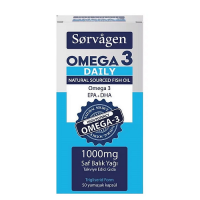 Sorvagen Omega 3 Daily Balık Yağı 50 Kapsül
