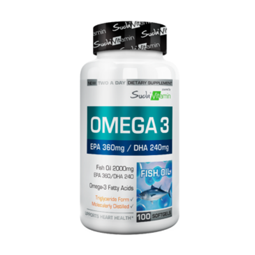 Suda Vitamins Omega 3 100 Kapsül