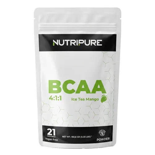 Nutripure BCAA 4:1:1 150,6 G Ice Tea Mango Nutripure BCAA 4:1:1 150,6 G Ice Tea Mango