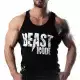 Beast Mode Tank Top Atlet Siyah