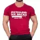 İnstalling Six Packs T-Shirt Gül Kurusu
