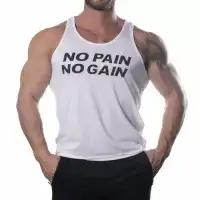 Nutrich No Pain No Gain Tank Top Atlet