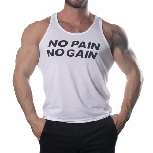 Nutrich No Pain No Gain Tank Top Atlet
