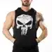 2 x  Punisher Kapüşonlu Tank Top
