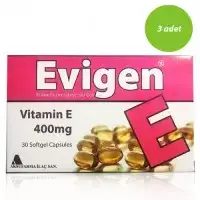 3 x Evigen 30 Kapsül