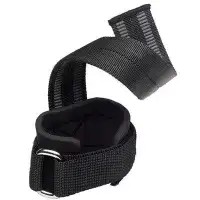 Harbinger Big Grip Pro Lifting Straps Siyah