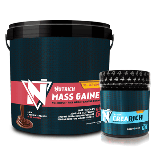 Nutrich Mass Gainer 6000 gr + Nutrich Crearich 200 gr