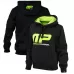 MusclePharm Kapüşonlu Sweat Shirt 'MP' Siyah ve Yeşil