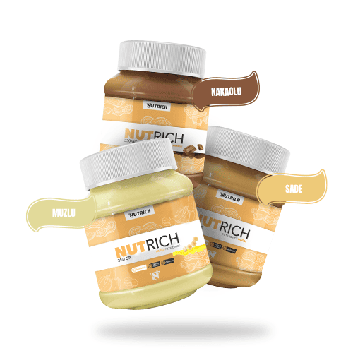 Nutrich Doğal Fıstık Ezmesi Paketi 5