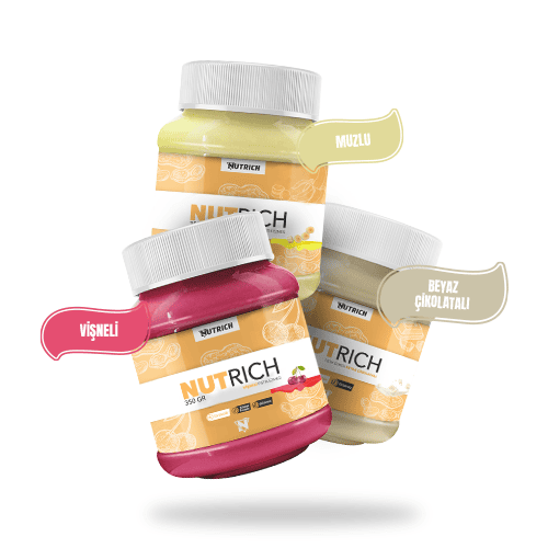 Nutrich Doğal Fıstık Ezmesi Paketi 7