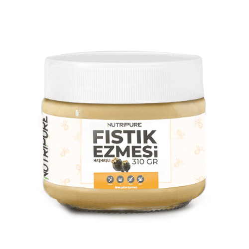 Nutripure Fıstık Ezmesi Haşhaşlı 310 Gr