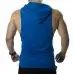 Punisher Kapüşonlu Tank Top Mavi Atlet