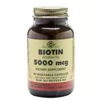 Solgar Biotin 5000 mcg 50 Kapsül