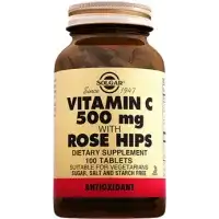 Solgar Vitamin C With Rose Hifs 100 Tablet