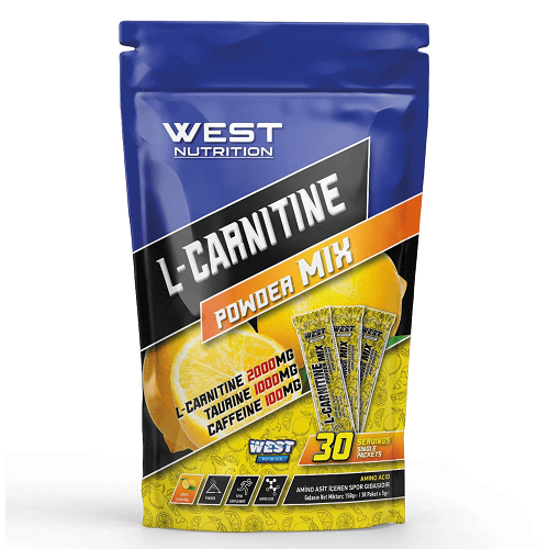 aloprotein l carnitine West Nutrition L-Carnitine Powder Mix 30 Şase