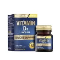 Nutraxin D3 Vitamin 1000 IU 120 Tablet