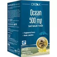 Ocean Omega 3 Balık Yağı 500 mg 60 Kapsül