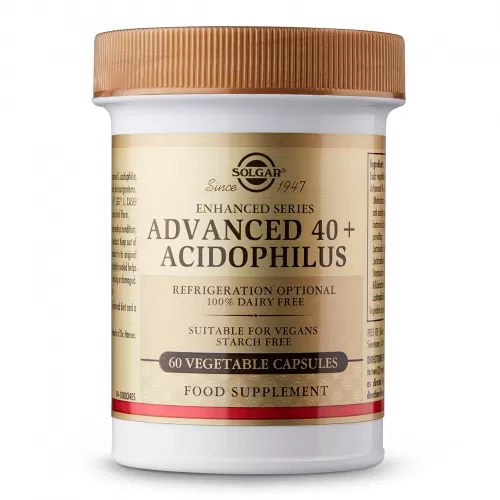 Solgar Advanced 40+ Acidophilus 60 Kapsül