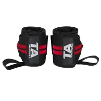 Torq Athletics Pro Wrist Wraps 2'li - Siyah Kırmızı