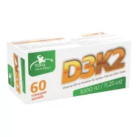 Torq Nutrition D3K2 (1000 IU / 11,25 mcg) - 60 Yumuşak Kapsül