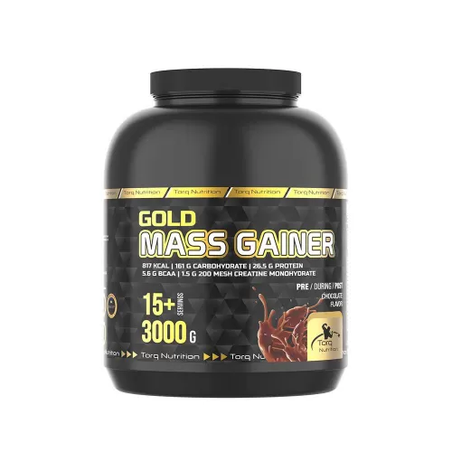 Torq Nutrition Gold Mass Gainer Karbonhidrat Tozu 3000 Gr - Çikolata Aromalı