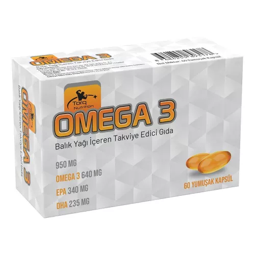 Torq Nutrition Omega-3 60 Kapsül